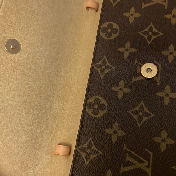 Louis Vuitton Pochette Twin GM M51852 Monogram Canvas Crossbody Bag - Picture 11 of 15